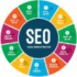 Search Engine Optimization Web Digital Marketing Google Website - Logo - Seo Analytics Transparent PNG